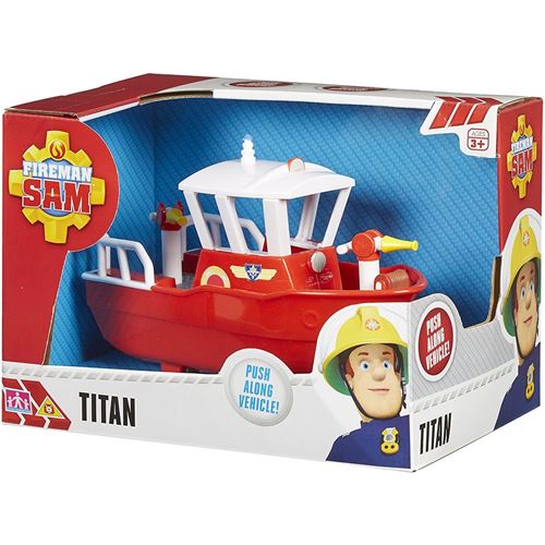 סירת הצלה טיטאן עם זרנוקים וגלגלים