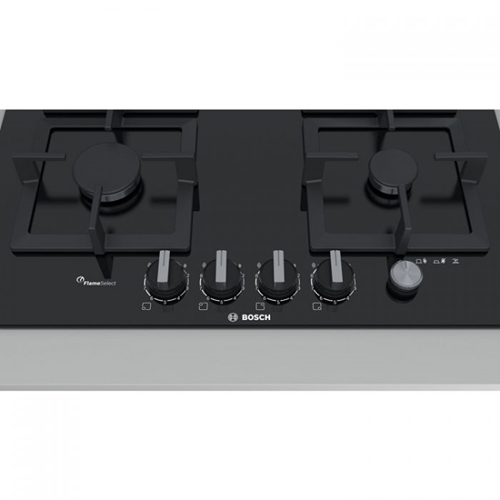 כיריים גז 60 ס”מ זכוכית שחורה Bosch בוש PPH6A6M20Y