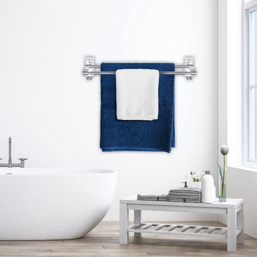 מתלה מגבות כפול ללא קידוח