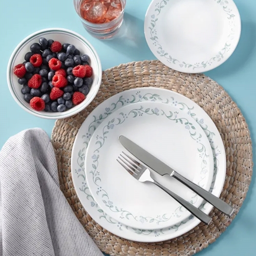 סט צלחות 24 חלקים ל 8 סועדים מסדרת Livingware