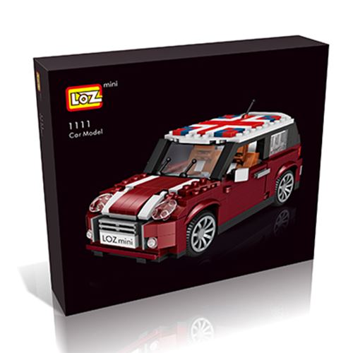 משחק הרכבה ובניה 492 מיני אבנים - מכונית מיני קופר