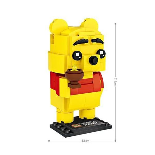 משחק הרכבה איכותי עם 174 מיני אבני בנייה- לבניית דמות של ...