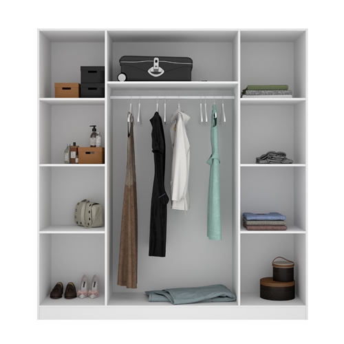 ארון פתיחה 200 ס"מ 4 דלתות תוצרת ספרד HOME DECOR