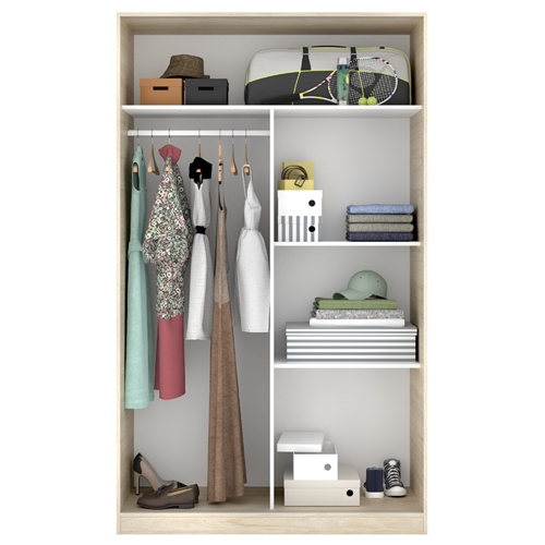 ארון הזזה 120 ס"מ 2 דלתות תוצרת ספרד HOME DECOR