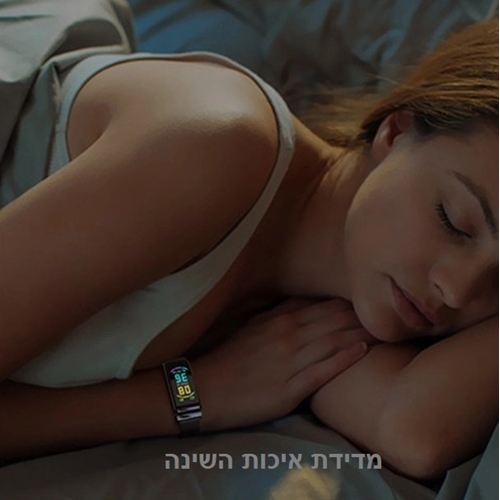 שעון ספורט חכם עם אוזניית בלוטות'