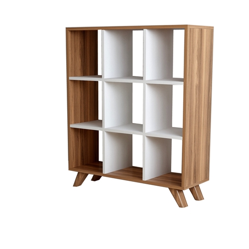 כוורת 9 תאים בגוון טבעי בשילוב לבן טודו דיזיין