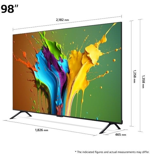 טלוויזיה חכמה "98 4K UHD QNED דגם LG 98QNED89T6A