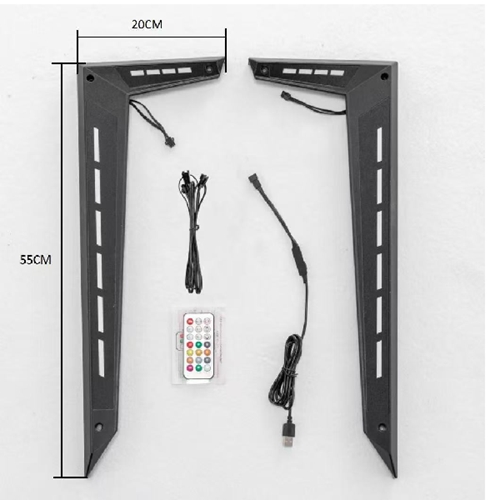 שולחן גיימינג עם תאורה דגם SAMURAI