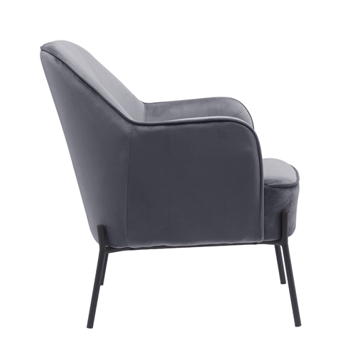 כורסא מעוצבת ונוחה + רגלי ברזל יורק HOME DECOR