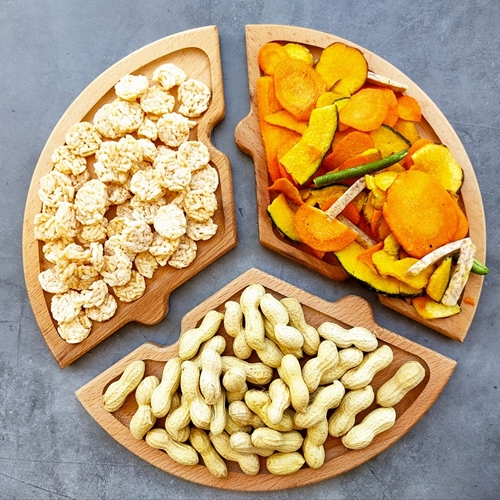 כלי הגשה עגול פאזל 30 ס''מ ECOSALL