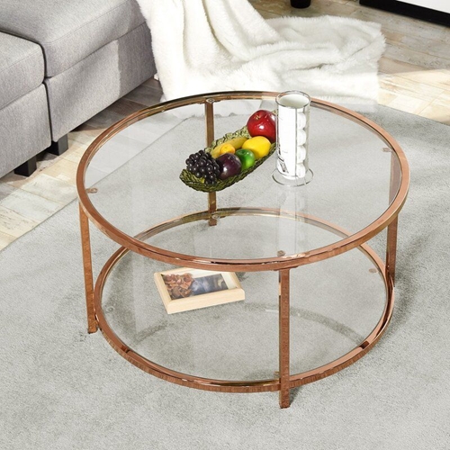 שולחן סלון עגול דגם ניקה מבית HOMAX