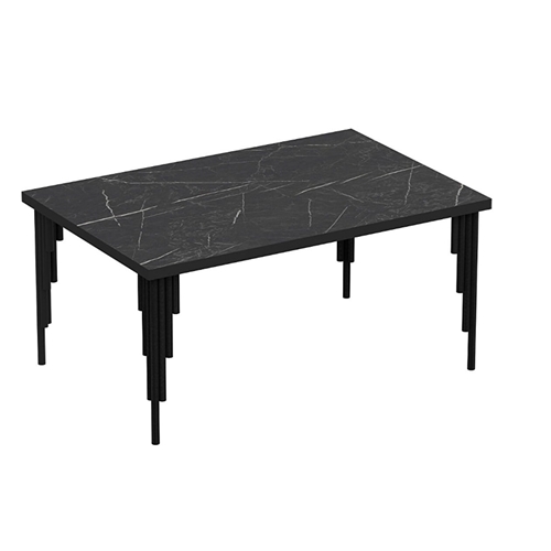 שולחן סלון במראה שיש שחור דגם דריה TUDO DESIGN