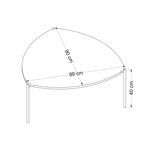 שולחן סלון בעיצוב מפרט גיטרה דגם לני TUDO DESIGN