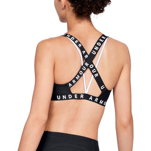 חזיית ספורט Under Armour לנשים דגם Wordmark Strappy Sport...