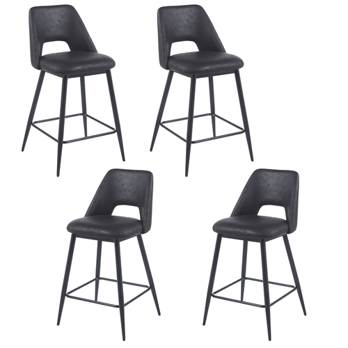 סט 4 כיסאות בר דגם ליאו בר LEONARDO