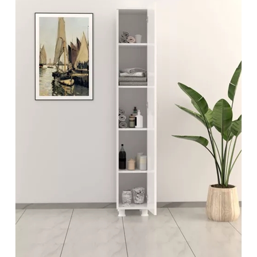 ארון אחסון דלת אחת כולל 4 מדפים דגם 6100