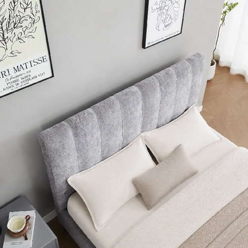 מיטה זוגית 140/190 דגם נעמה 140 אפור HOME DECOR