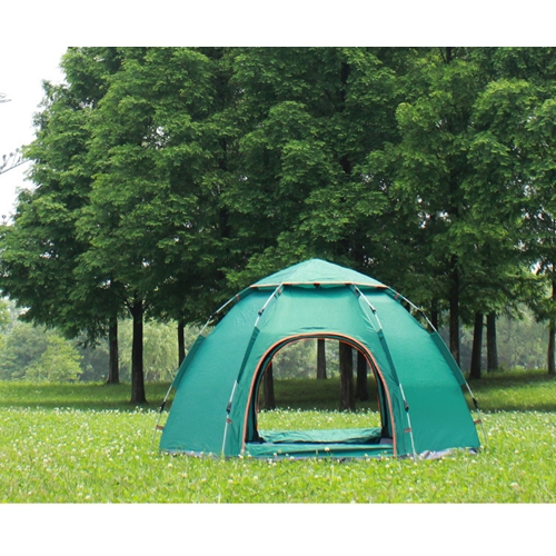 אוהל פתיחה מהירה משושה ירוק זוגי PLAYA