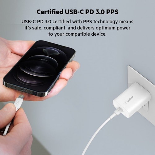 מטען קיר 25W USB-C PD 3.0 PPS