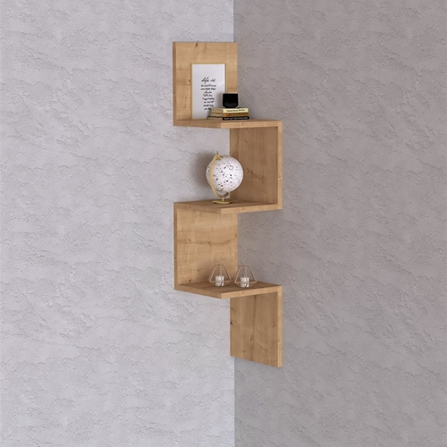 יחידת מדפים פינתית מעוצבת דגם Zikzak מבית HOMAX