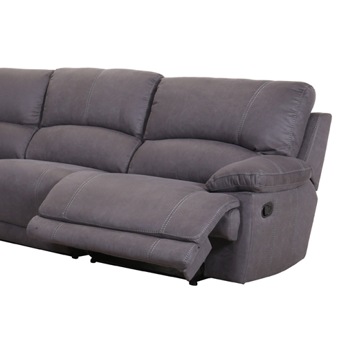 מערכת ישיבה פינתית דגם אס+3 ריקליינרים HOME DECOR