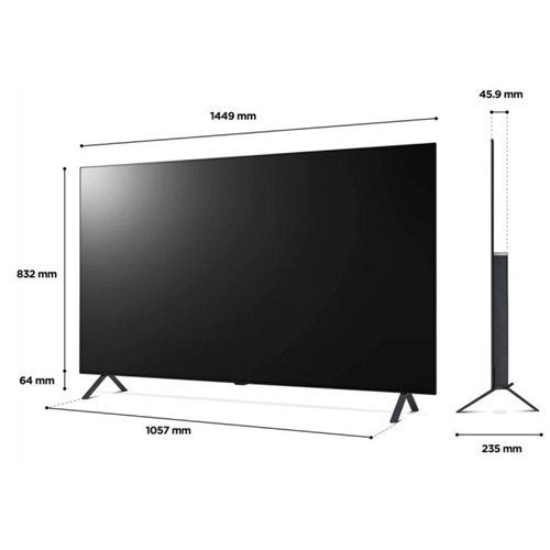 מסך "65 LG OLED UHD 4K Smart TV OLED65A26LA