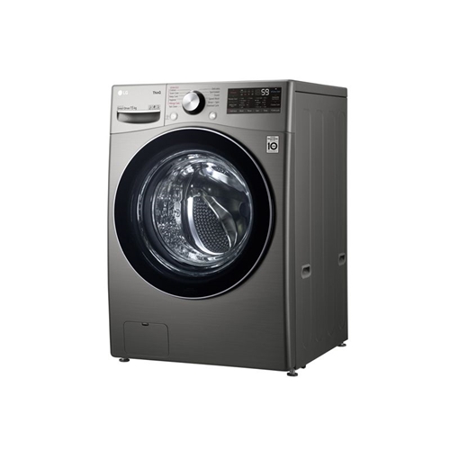 מכונת כביסה 15 ק"ג פתח חזית LG F015TOPBD כסף