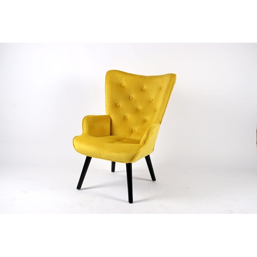כורסא מעוצבת דגם כרמל עם שלדת עץ מלא LEONARDO