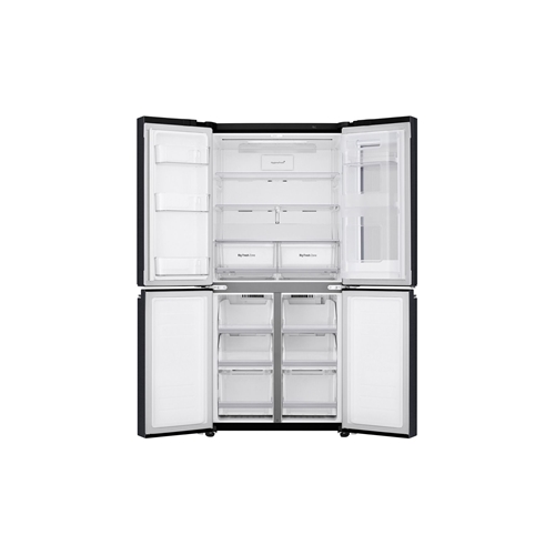 מקרר 4 דלתות בנפח 595 ליטר  LG GR- 628BINS