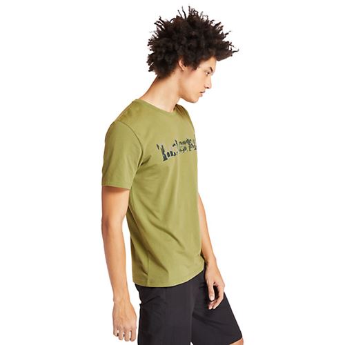 טי שירט Timberland לגברים דגם Kennebec River Camo