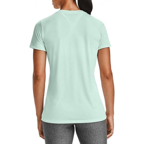 טי שירט Under Armour לנשים דגם Tech V-Neck Twist Tee