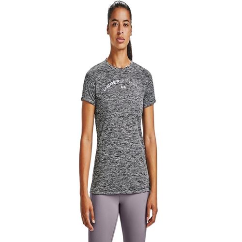 טי שירט Under Armour לנשים דגם Tech Twist Graphic