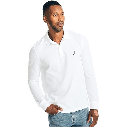 חולצת פולו שרוול ארוך Nautica לגברים