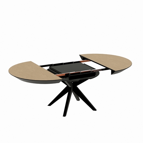 שולחן אוכל עגול עץ מלא נובה HOME DECORD עודפים