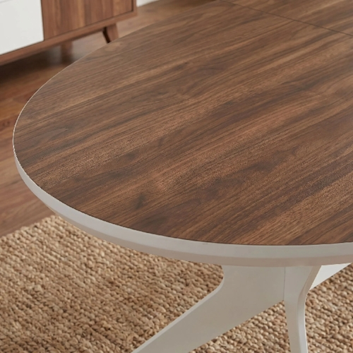שולחן אוכל נפתח 1.8-3.0 מ' חרמון שמנת HOME DECOR