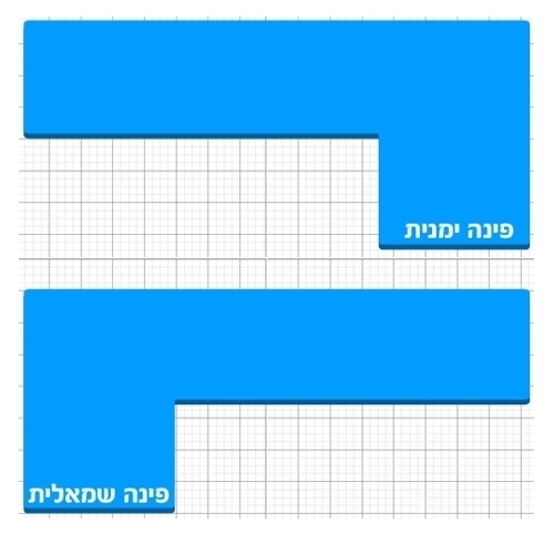 מערכת ישיבה פינתית דגם רנאטה