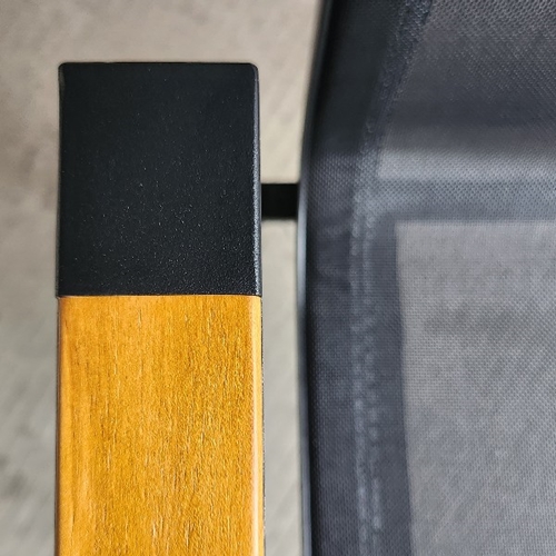 סט 8 כיסאות אלומיניום וידיות בגימור עץ PLAYA