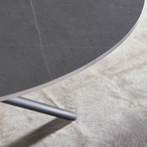 שולחן אוכל קרמיקה עגול 120 ס"מ דגם וויטני HOME DEC