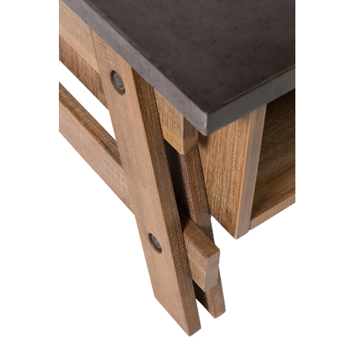 שולחן סלון מעץ מלא מקולקציית בטון