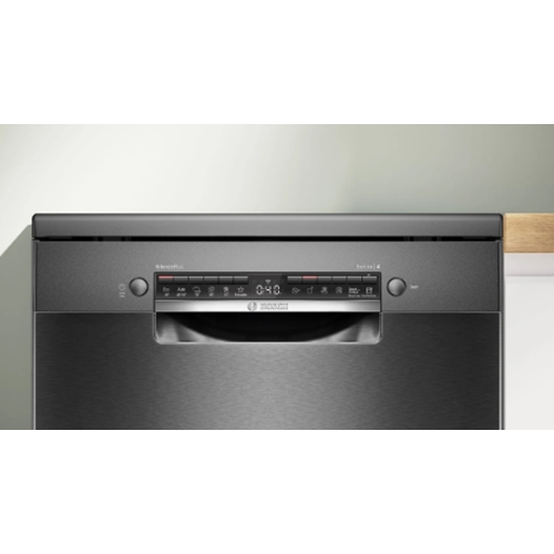 מדיח כלים רחב בצבע שחור SMS4EKC06E בוש BOSCH