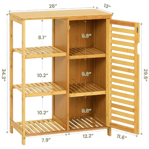 שידה לאסון רב תכליתי מבמבוק דגם A16 מבית H.KLIEN