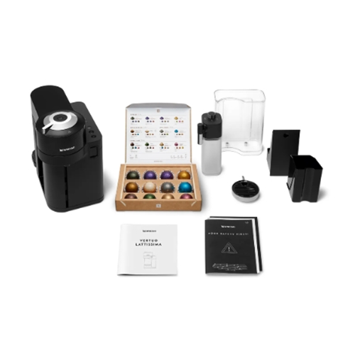 מכונת קפה GDV5-IL-BK-NE ורטו לאטיסימה NESPRESSO