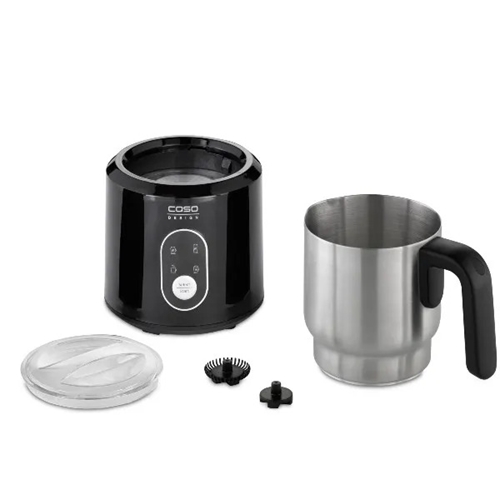 מקציף חלב מקצועי CASO Crema &amp; Choco קאסו שחור