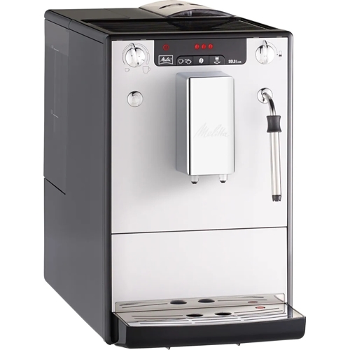מכונת קפה Solo &amp; Milk Silver דגם Melitta E953-202