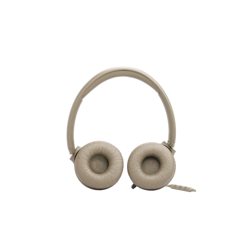 אוזניות קשת חוטיות JBL TUNE 530 TYPE C בז'