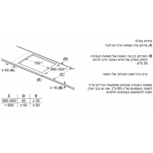 כיריים אינדוקציה 80 ס"מ BOSCH PVW831HC1E