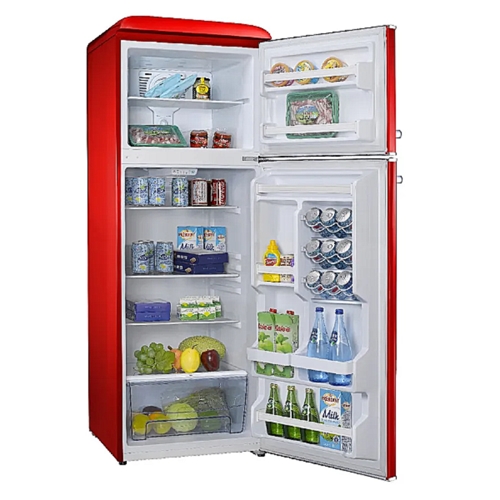 מקרר מקפיא עליון 340 ליטר MONT BLANC MBR-440FF-RED