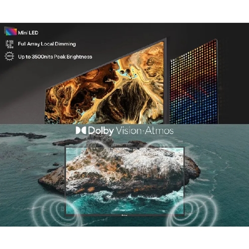 טלוויזיית חוץ "75 SYLVOX Cinema Pro Helio QLED