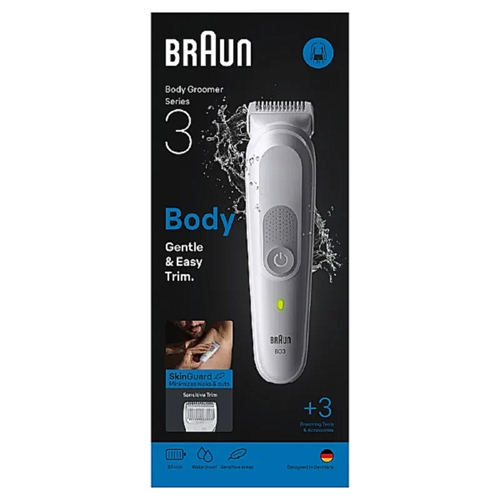 מכשיר לעיצוב שיער Braun Body Groomer Series 3