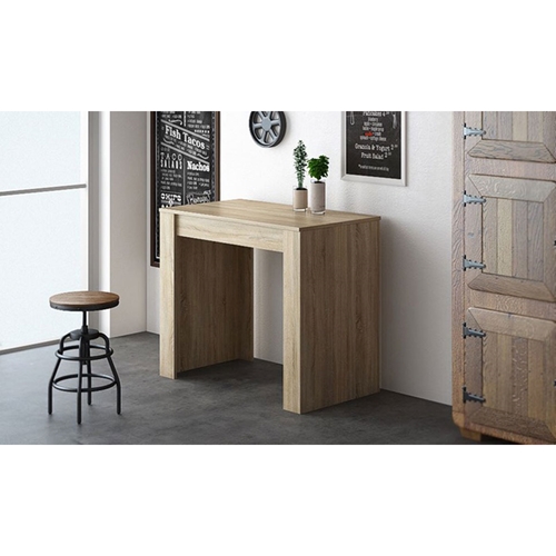 שולחן מודולרי בעל הרחבה מרכזית עם 5 הגדלות שונות